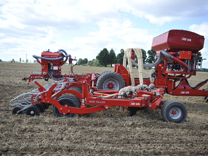 HE-VA Evolution establishing crop