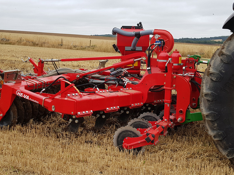 HE-VA Evolution working, drilling seed